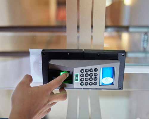 Modern commercial access control system